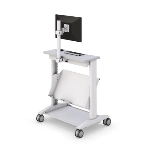 OEM 4 ergonomic medical computer cart