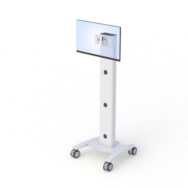 PC Monitor Cart on Wheels