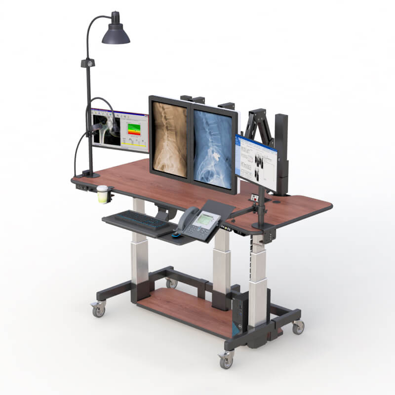 AFC's electric sit-stand desks for seamless height adjustment.