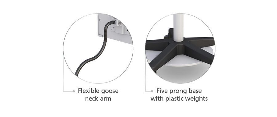 Tablet Floor Stand Accessories specs Tablet Floor Stand Accessories