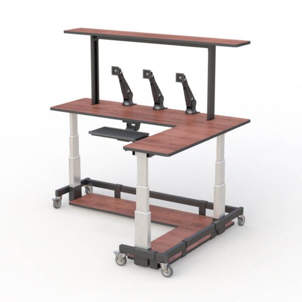 height adjustable standing movable desk