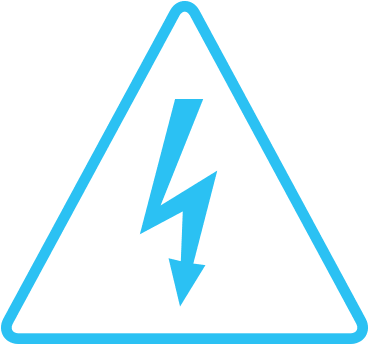 discharging static electricity icon