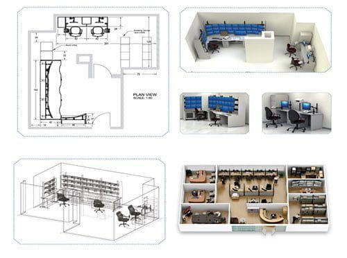 engineer drawing room lay out