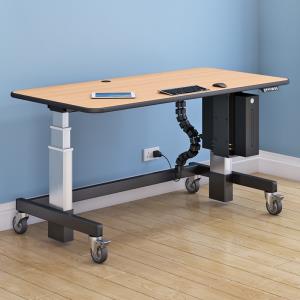 single tier height adjustable desk afc