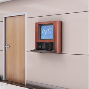 wall mounted workstation afc