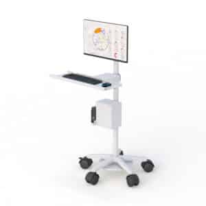 AFC CleanTech: Mobile Workstation for Computers and Display in Cleanroom Environments