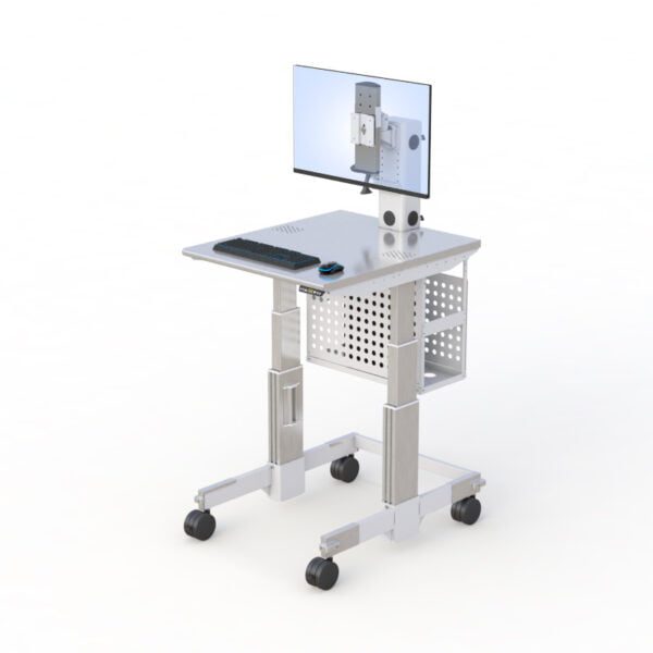 AFC's cleanroom medical device cart for efficient and safe transportation of medical equipment.