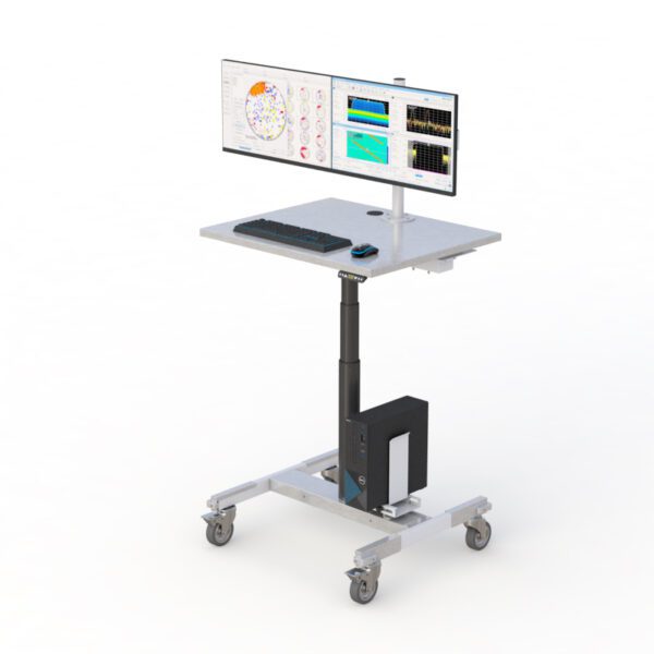 Mobile Cleanroom Computer Cart: Rolling Technology for Controlled Environments