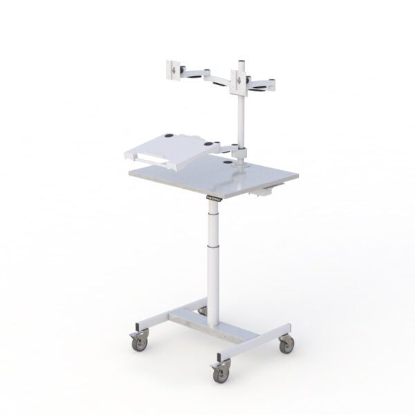 Cleanroom Computer Rolling Cart