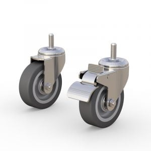 772138 heavy duty caster with brake