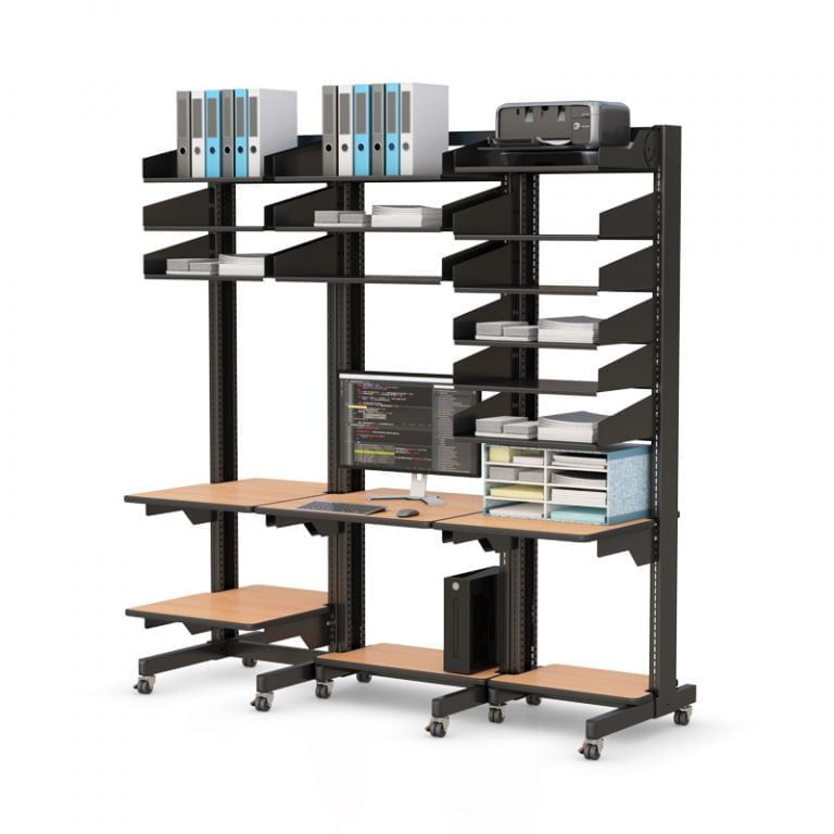 LAN Workstation Computer Rack