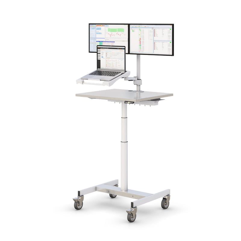 772896 01 Cleanroom Medical Rolling Cart