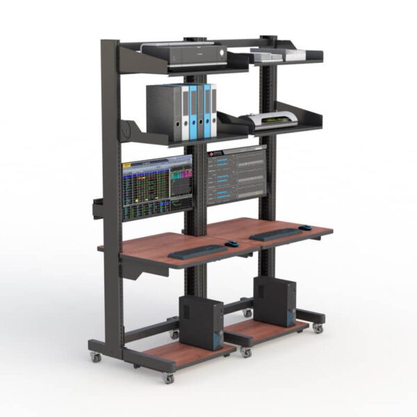 Dual User Computer Rackmount