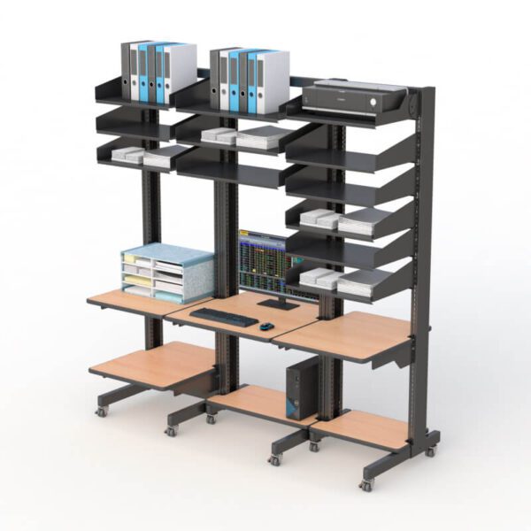 LAN Workstation Computer Rack