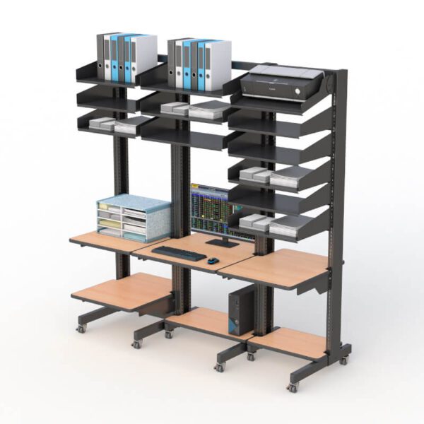 LAN Workstation Computer Rack