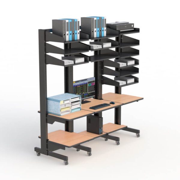 LAN Workstation Computer Rack