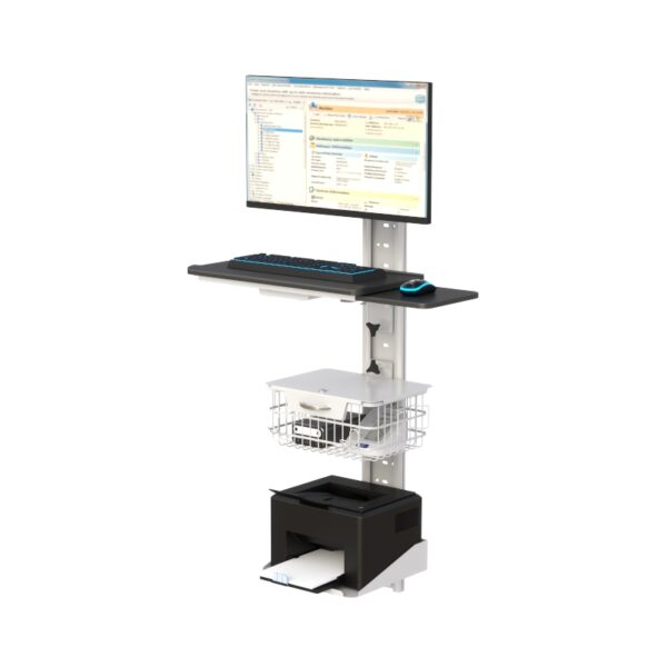 Wall Mount Track Computer Workstations