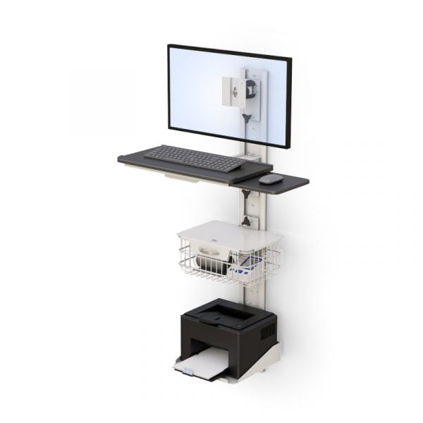 Standing Computer Wall Mounted Track