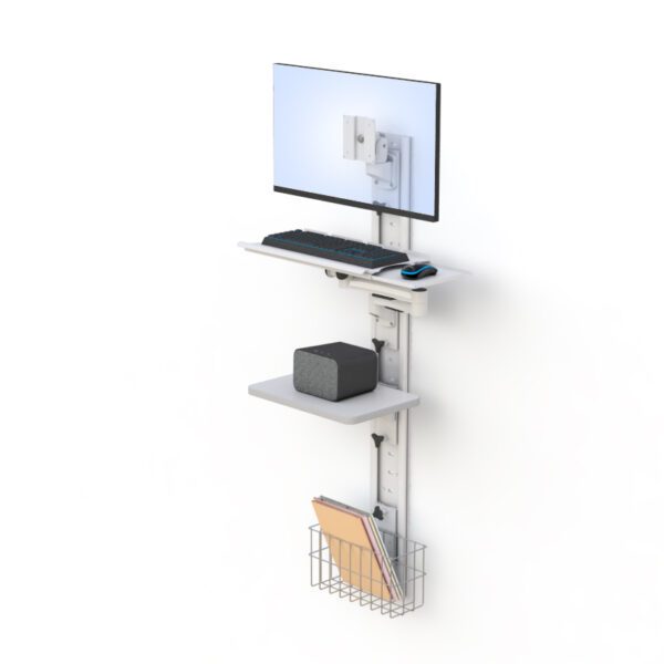 Wall Mounted Computer Workstation