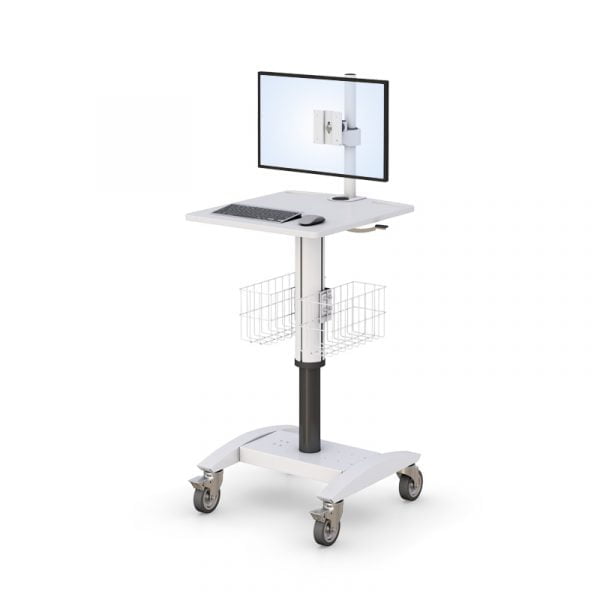Ergonomic Pneumatic PC Cart