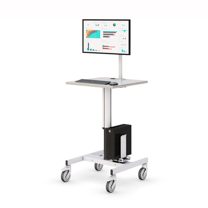 AFC Clean Room Computer Cart: Hygienic and efficient computing solution for controlled environments.
