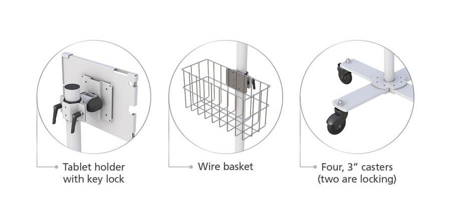 772931 Ergonomic Tablet Cart specs 02