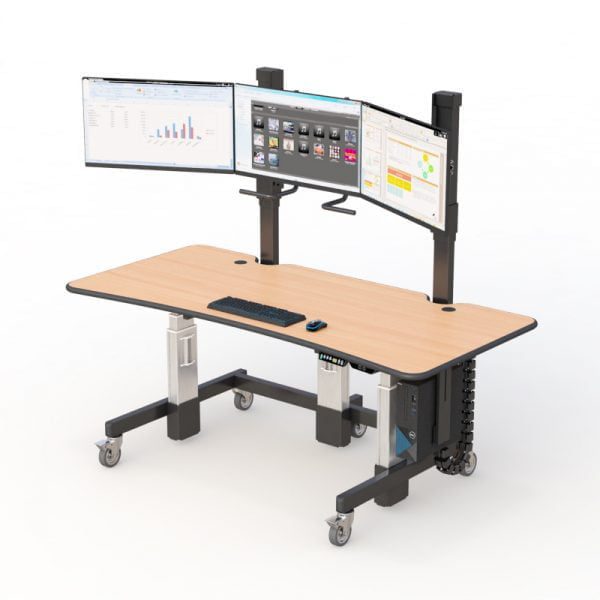 Cardiology Reading Room Adjustable Standing Desk