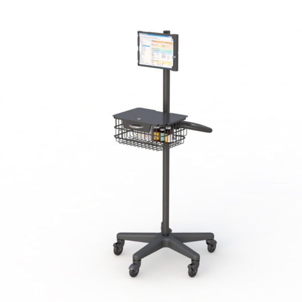 Height Adjustable Tablet Server PC Cart