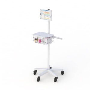 Cart for tablet management by AFC A mobile storage solution for organizing and charging tablets efficiently.