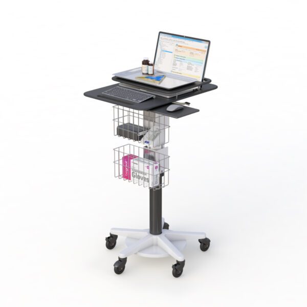 AFC's medical laptop carts for convenient mobile healthcare technology.