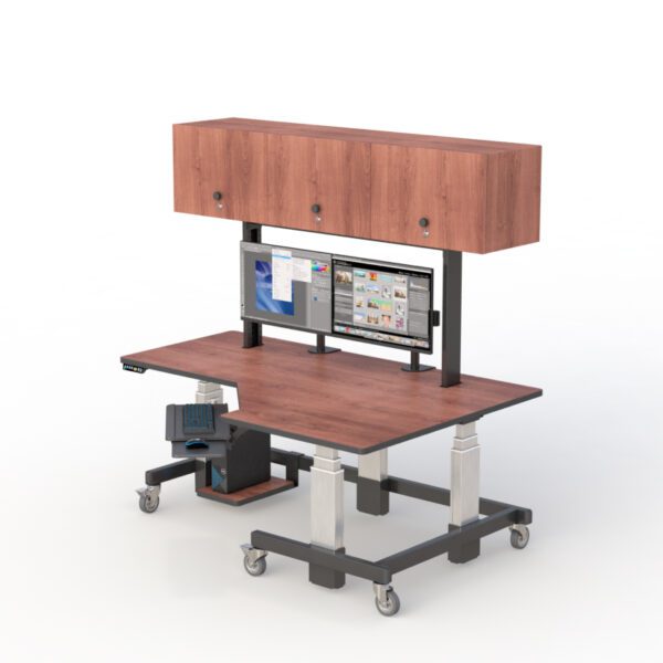 AFC's single tier Pine desk for your workspace.
