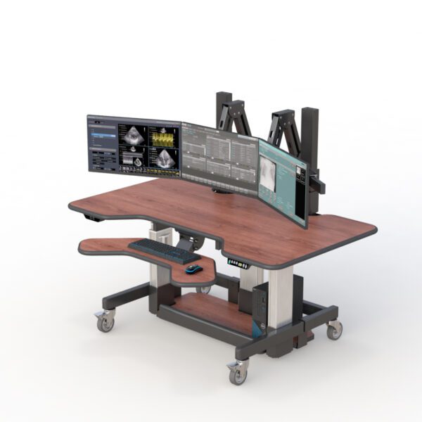 771462 height adjustable desk for radiology imaging associates