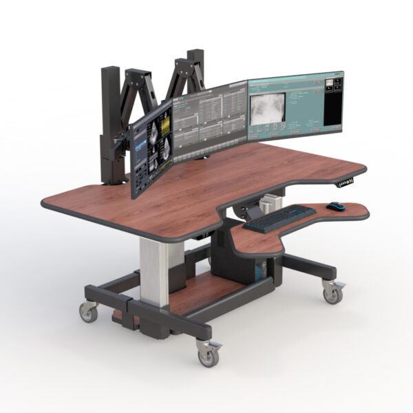 771462 radiologist adjustable desk for radiology imaging associates