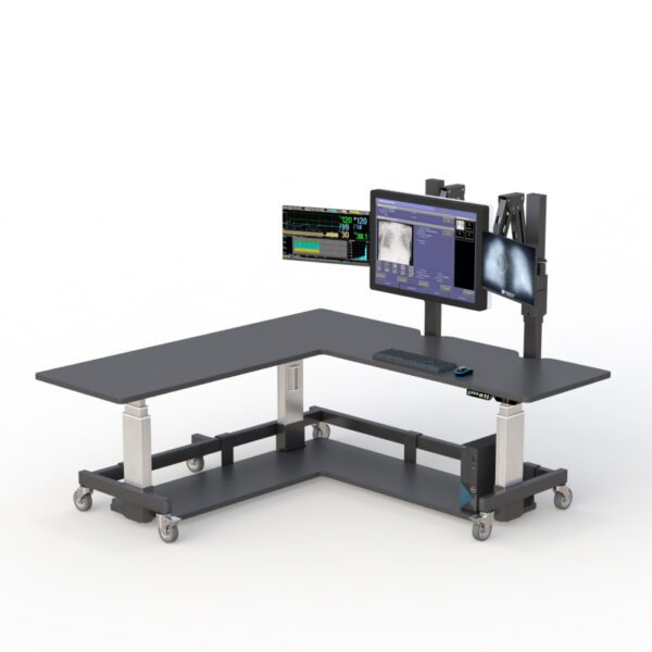 772394 adjustable standing pacs system desk