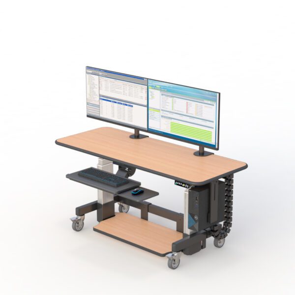 771405 ergonomic height adjustable standing desk