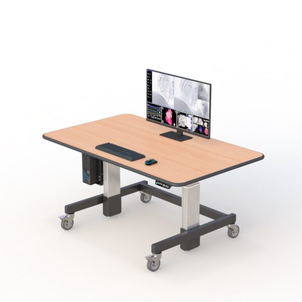 771652 stand up computer desk with wheels