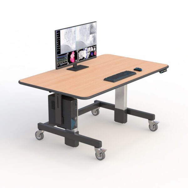 771652 adjustable stand up computer desk