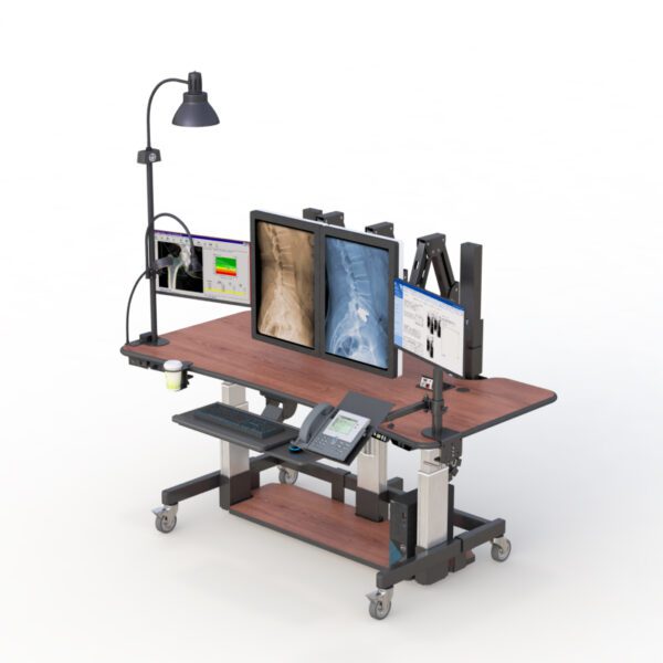 772201 adjustable stand up desk for radiology imaging