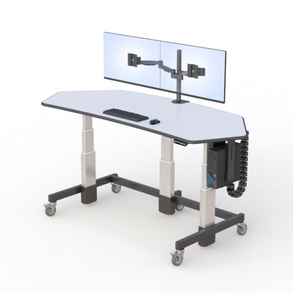 772204 Adjustable Standing Computer Desk for Home Office