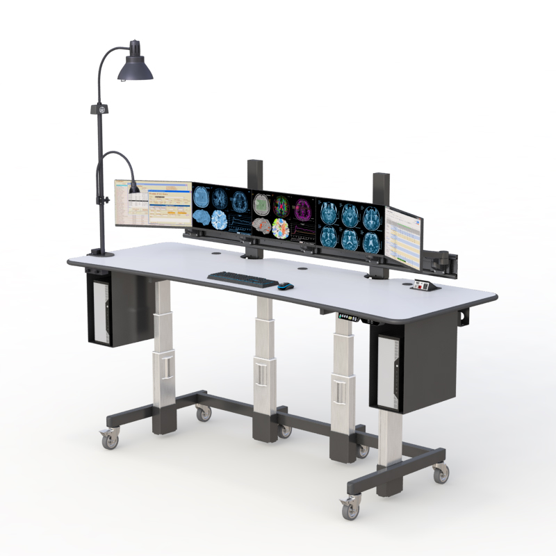 AFC radiology reading desks for efficient image analysis and reporting.