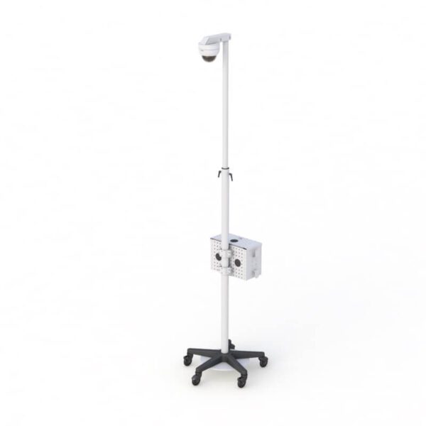 772995 Manual Height Adjustable Pole Cart 01