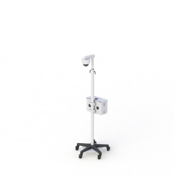 772995 Manual Height Adjustable Pole Cart 02