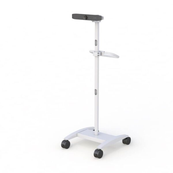 Cisco Camera Mounting Bracket attached to a telehealth cart