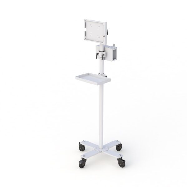 Industrial Mobile Tablet Cart – Zebra Printer Mount & Rugged Design | AFC Industries - Image 4