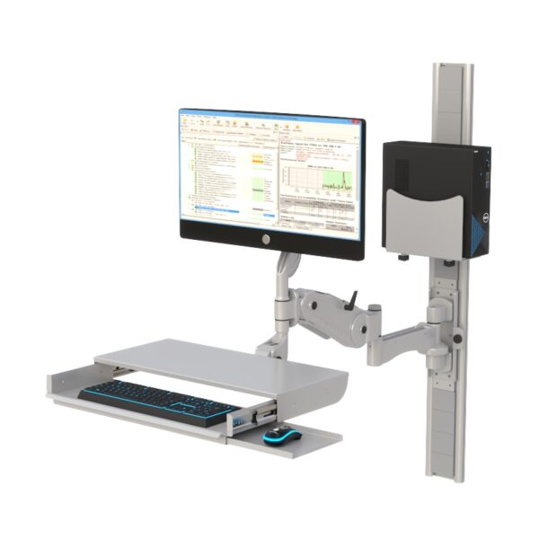 Workbench Computer Mount Computer Wall Mounts for Your Workspace - AFC Industries