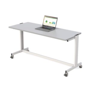 AFC 60-Inch Utility Table: Durable and Mobile Workstation for Professional Environments