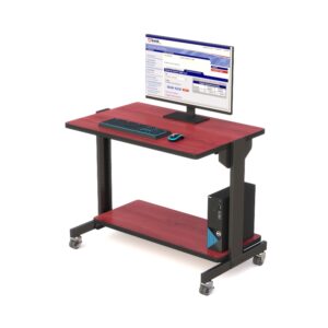 AFC Dual-Shelf Utility Cart: Durable, Mobile, and Versatile Workstation