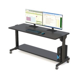 AFC Dual-Shelf Utility Cart 60-Inch