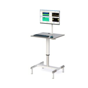 AFC Cleanroom ESD-Safe Adjustable Computer Workstation (Glide Base)