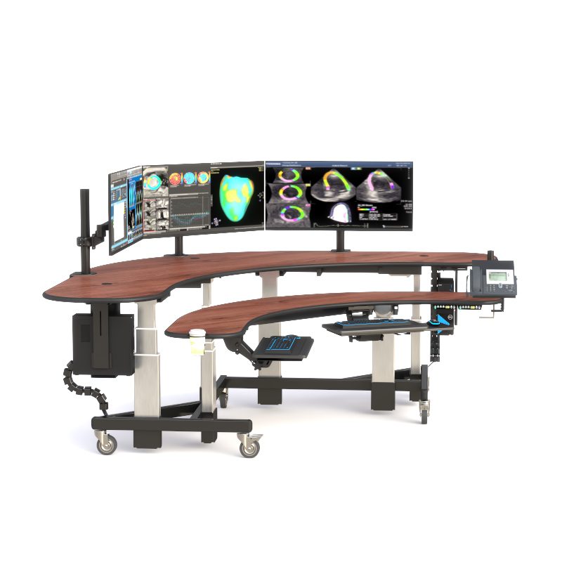 AFC Elite Multi-Monitor Radiology & Control Room Workstation - Image 3